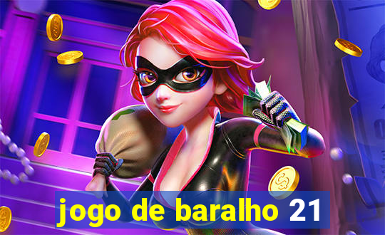 jogo de baralho 21