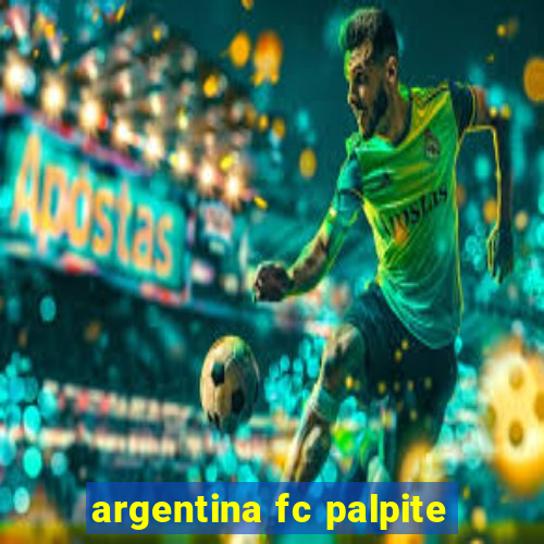 argentina fc palpite