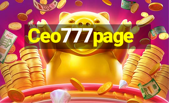 Ceo777page