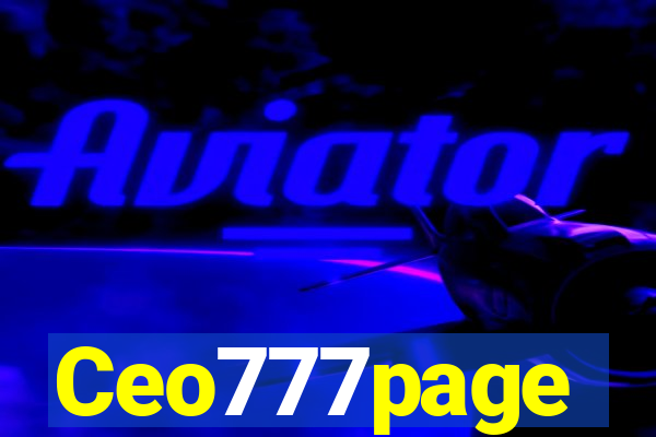 Ceo777page