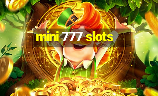 mini 777 slots