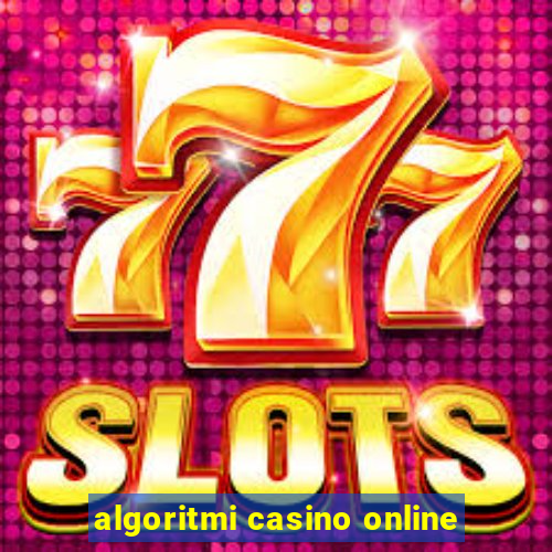 algoritmi casino online