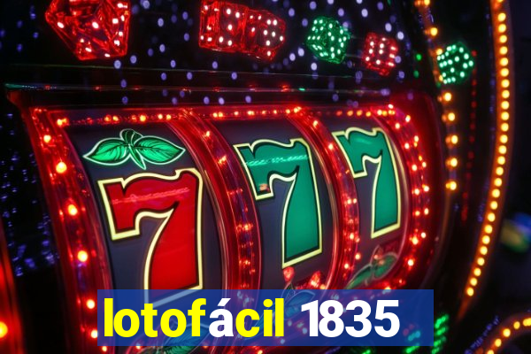 lotofácil 1835