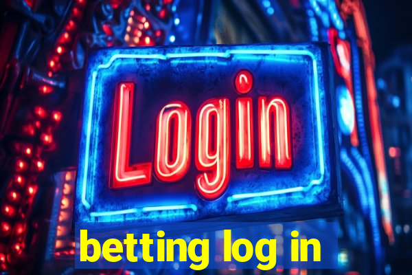 betting log in