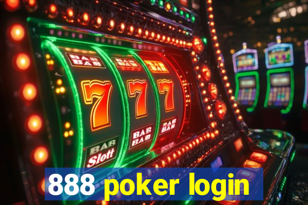 888 poker login