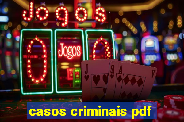 casos criminais pdf