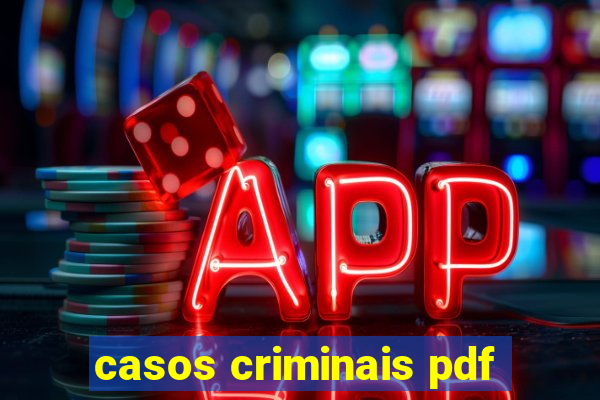 casos criminais pdf