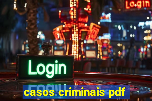 casos criminais pdf