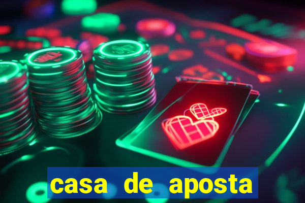 casa de aposta cartao de credito