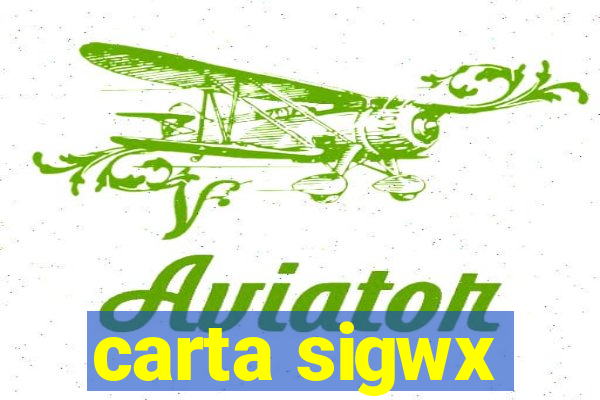 carta sigwx