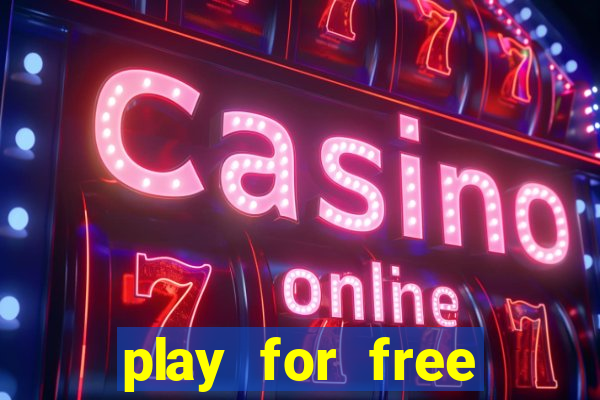 play for free casino games