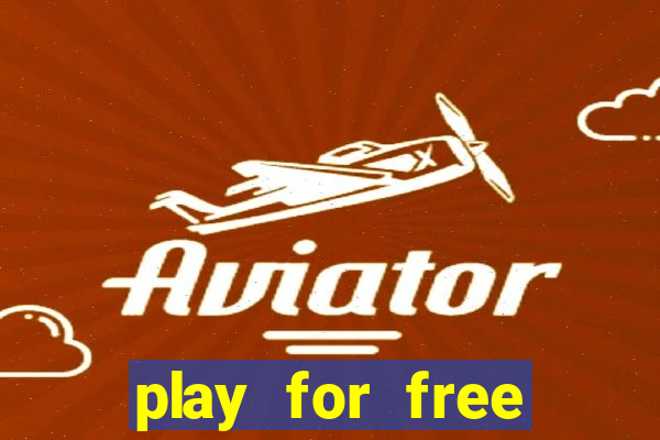 play for free casino games