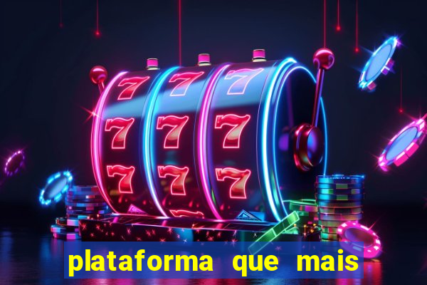 plataforma que mais paga no fortune tiger