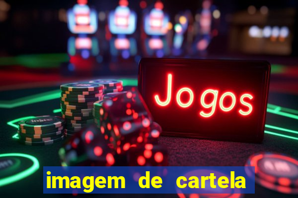 imagem de cartela de bingo