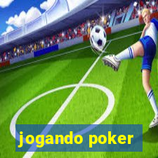 jogando poker