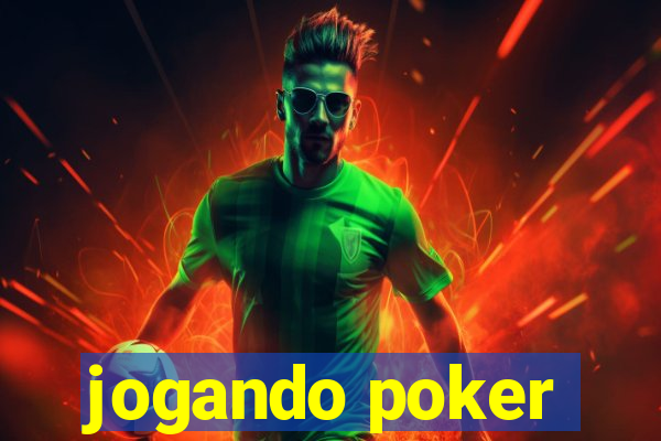 jogando poker