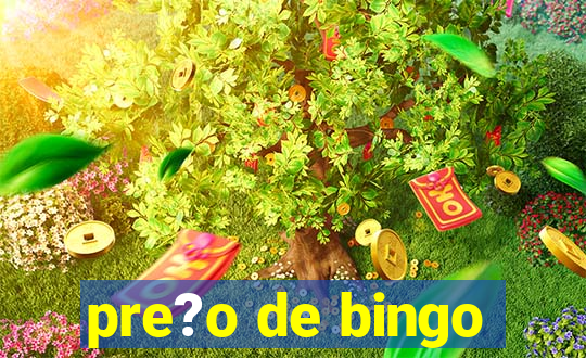 pre?o de bingo