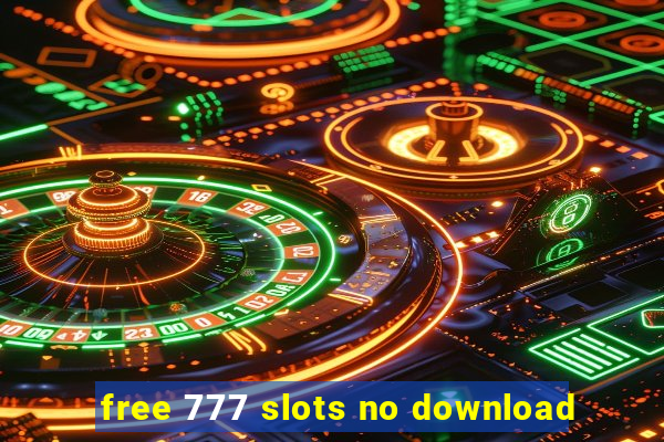 free 777 slots no download