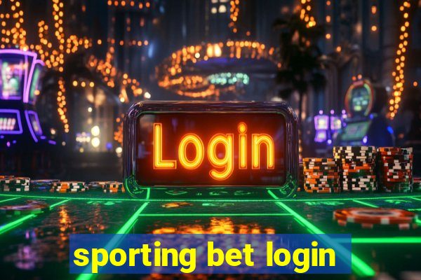 sporting bet login