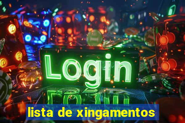 lista de xingamentos