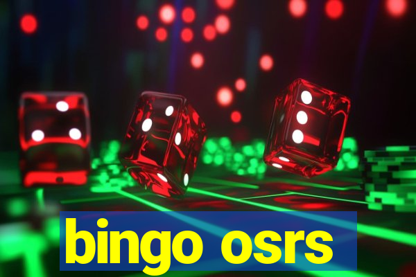 bingo osrs