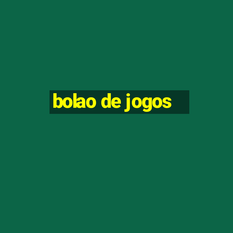 bolao de jogos