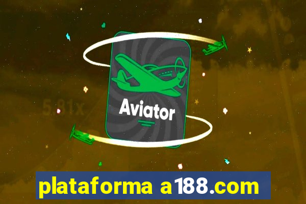 plataforma a188.com