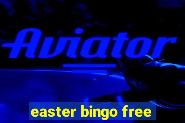 easter bingo free