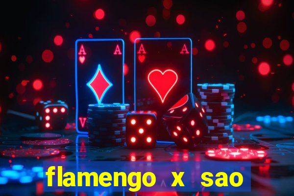 flamengo x sao paulo palpites