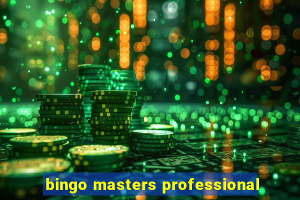 bingo masters professional