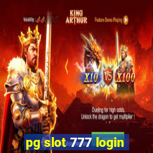 pg slot 777 login