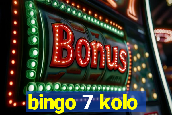 bingo 7 kolo