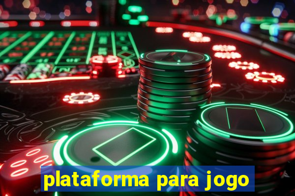 plataforma para jogo