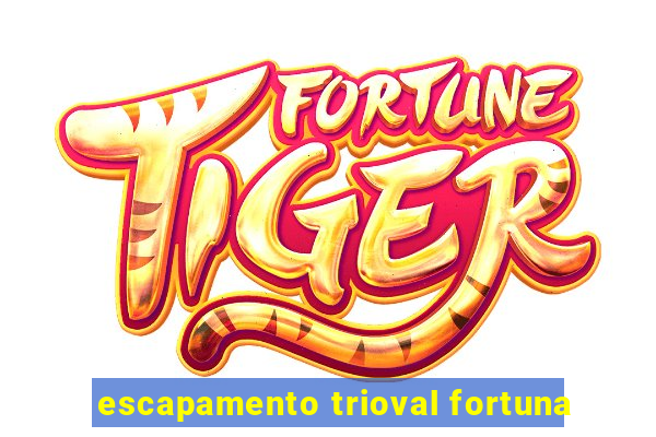 escapamento trioval fortuna