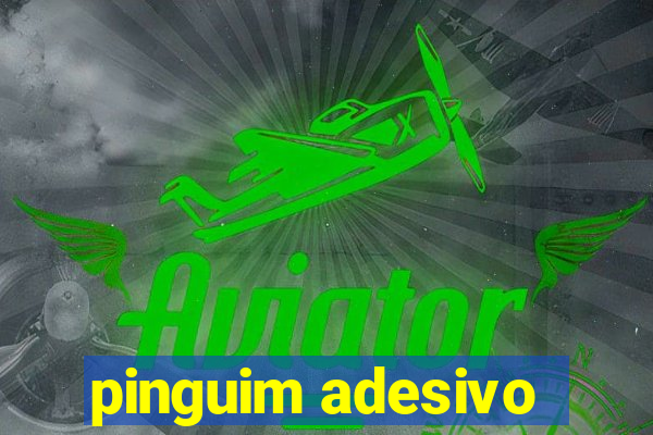 pinguim adesivo