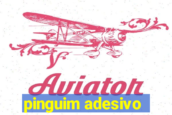 pinguim adesivo