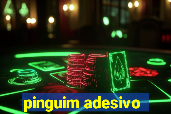 pinguim adesivo