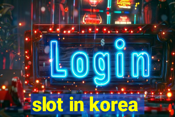 slot in korea