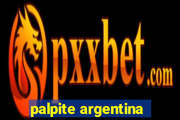 palpite argentina