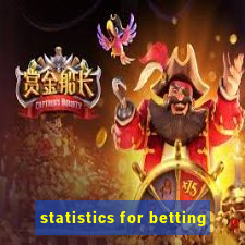 statistics for betting