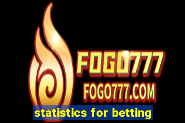 statistics for betting