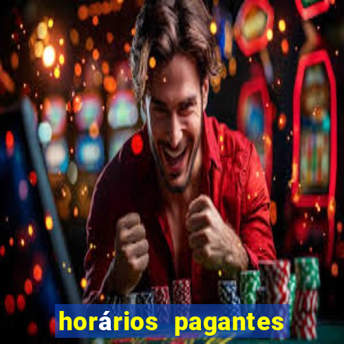 horários pagantes do fortune tiger