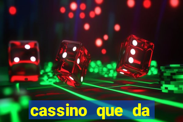 cassino que da dinheiro no cadastro