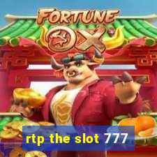 rtp the slot 777