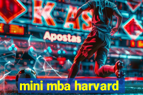 mini mba harvard