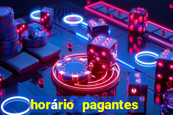 horário pagantes fortune tiger