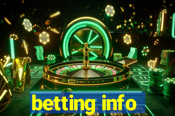 betting info