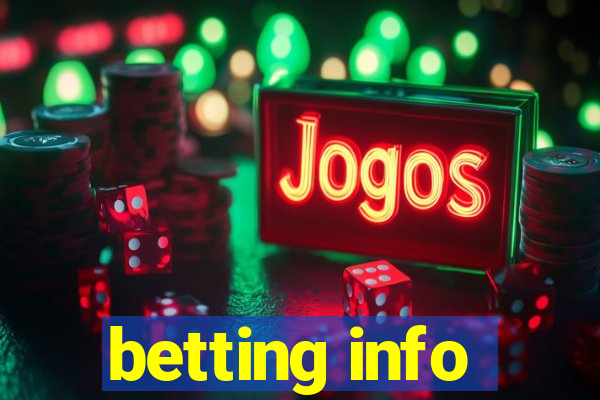 betting info