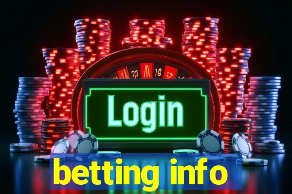 betting info