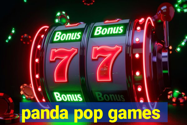 panda pop games